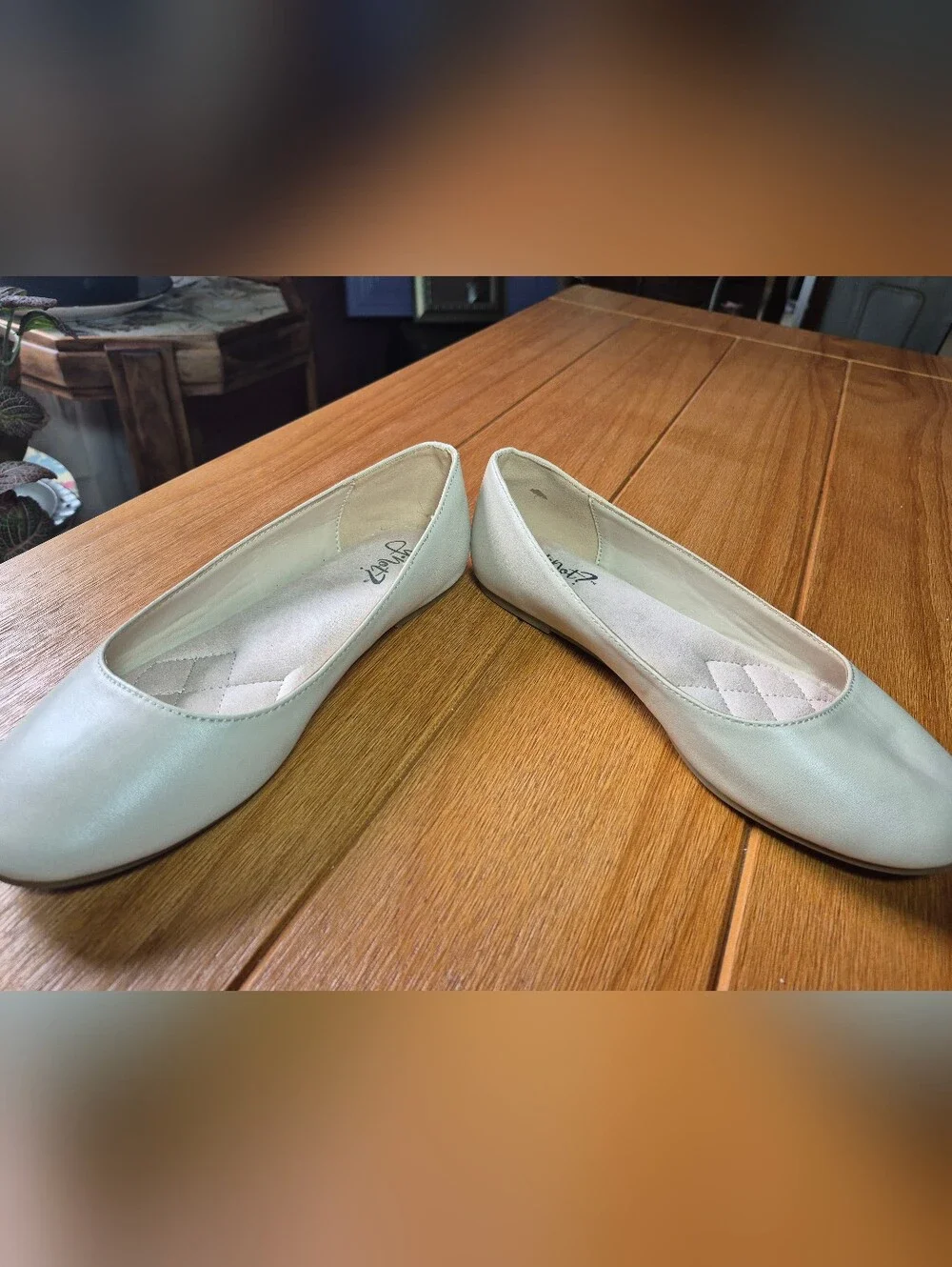 NWOT- Y-Not Thesis Ballet Flats - Big Girls Size‎ 4.5
